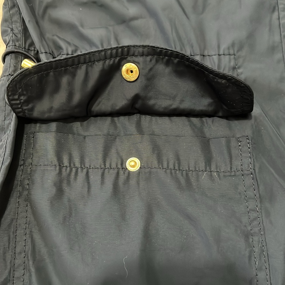 Zara Basic Summer Athletic Jacket Blue With Detac… - image 5